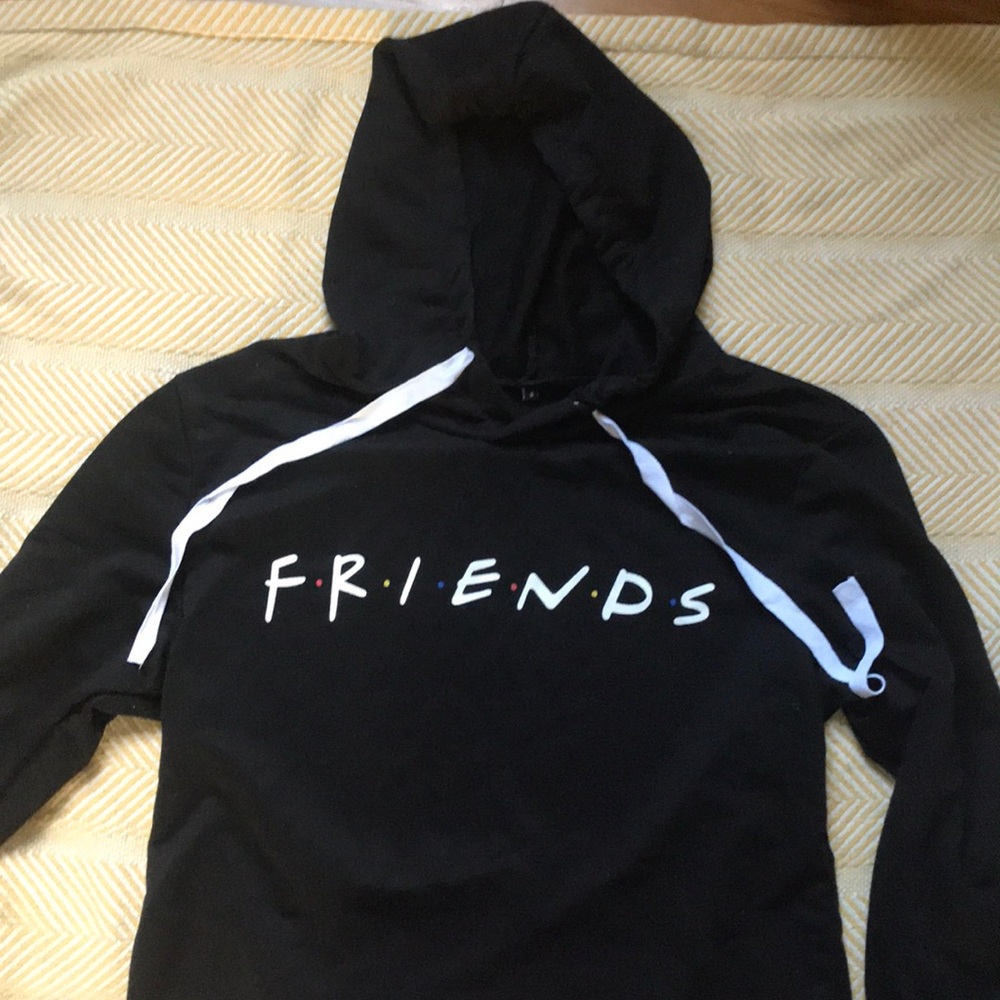 Friends cropped hoodie